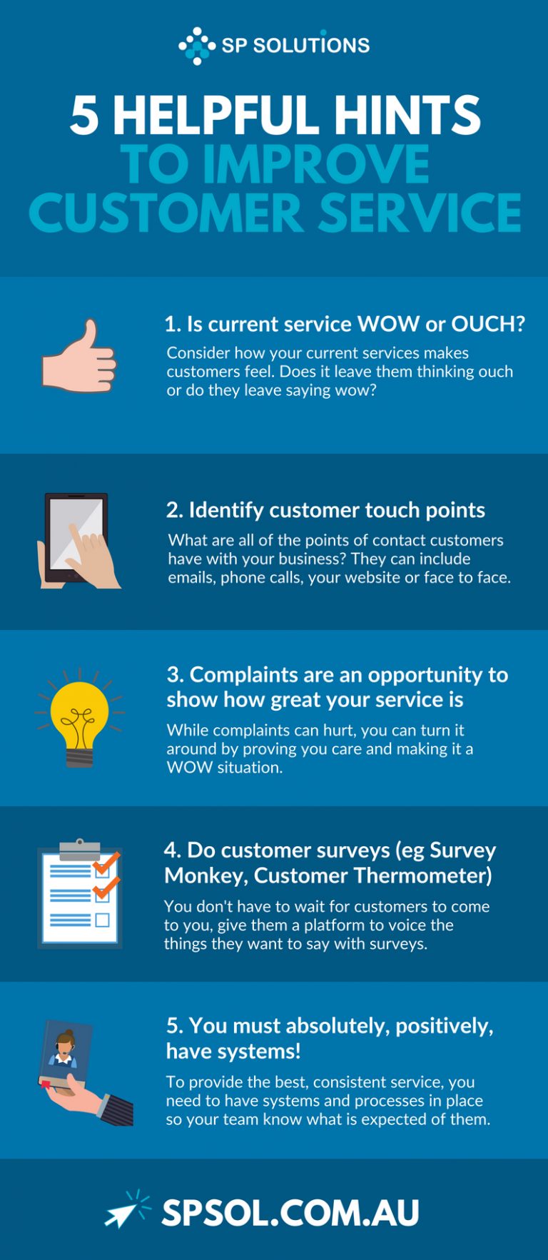 case study improving customer service